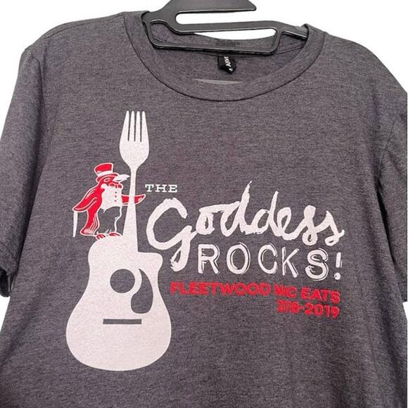 Anvil The Goddess Rocks! Fleetwood Mac eats 2018-2019 graphic tee - Picture 1 of 9